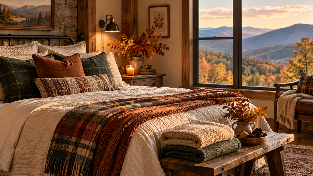 How to Create a Cozy Guest Room for Fall — BlueRidge Whispers