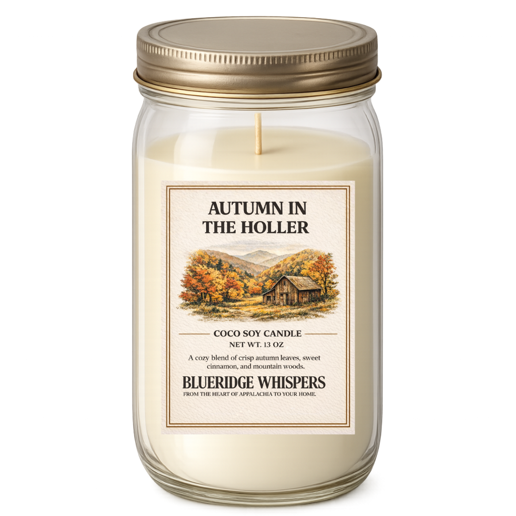Autumn in the Holler | Hand-Poured Mountain Fall Candle