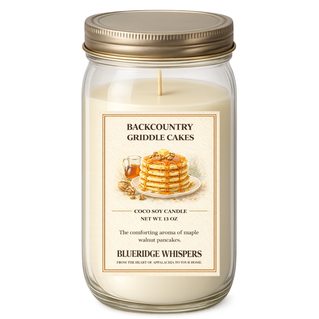 Backcountry Griddle Cakes | Hand-Poured Maple Pancake Candle