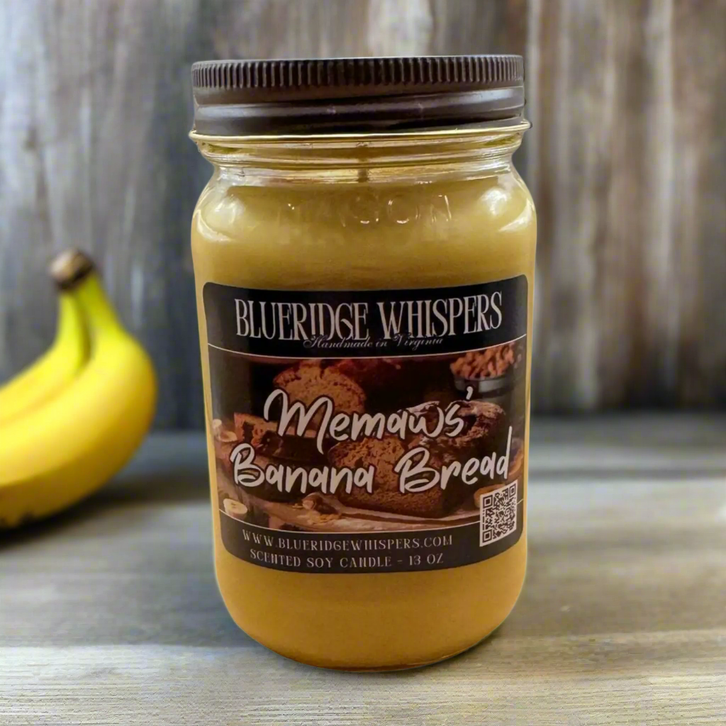 Banana Bread Scented Soy Candle