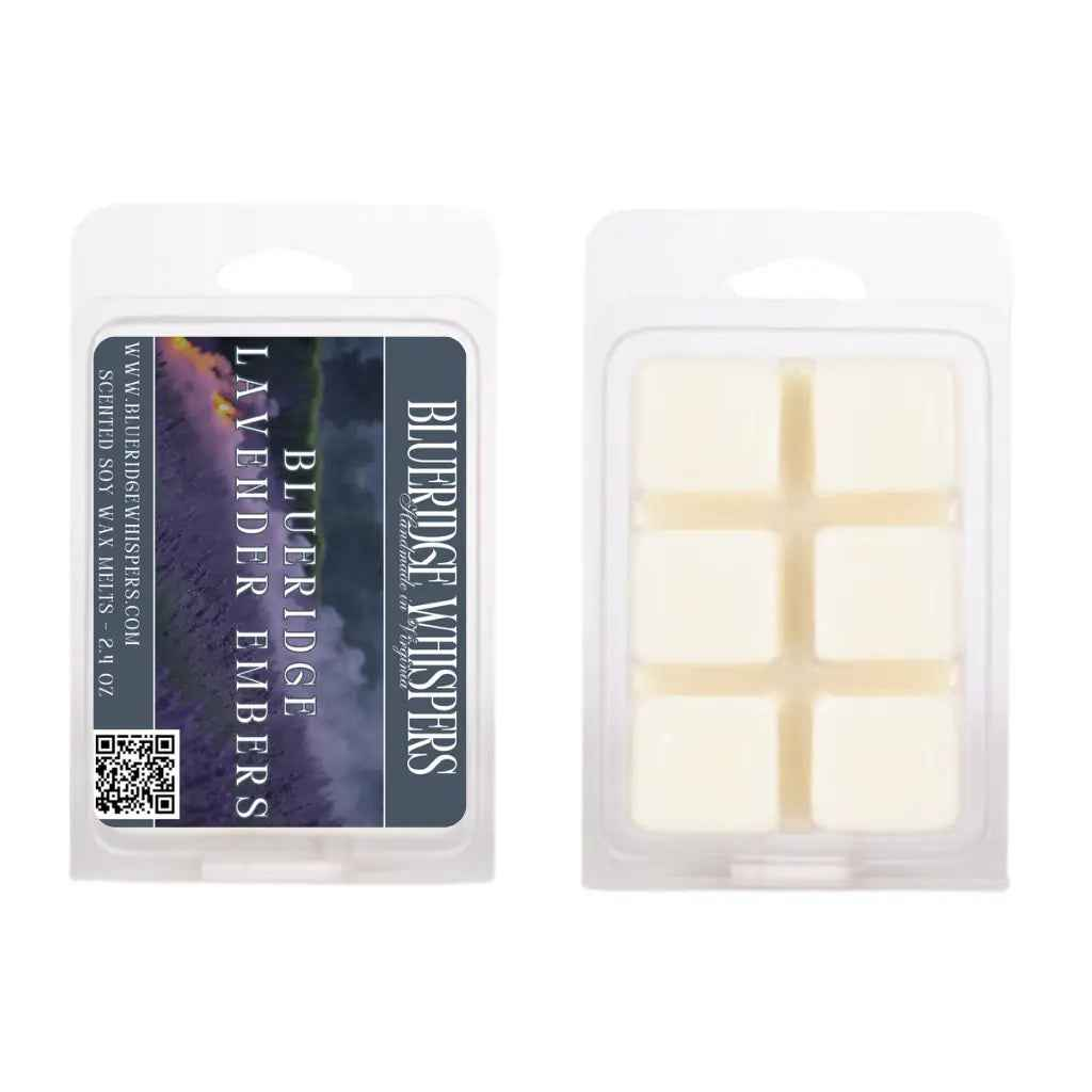 BlueRidge Whispers: Lavender Embers Soy Wax Melts - Blue Ridge Whispers