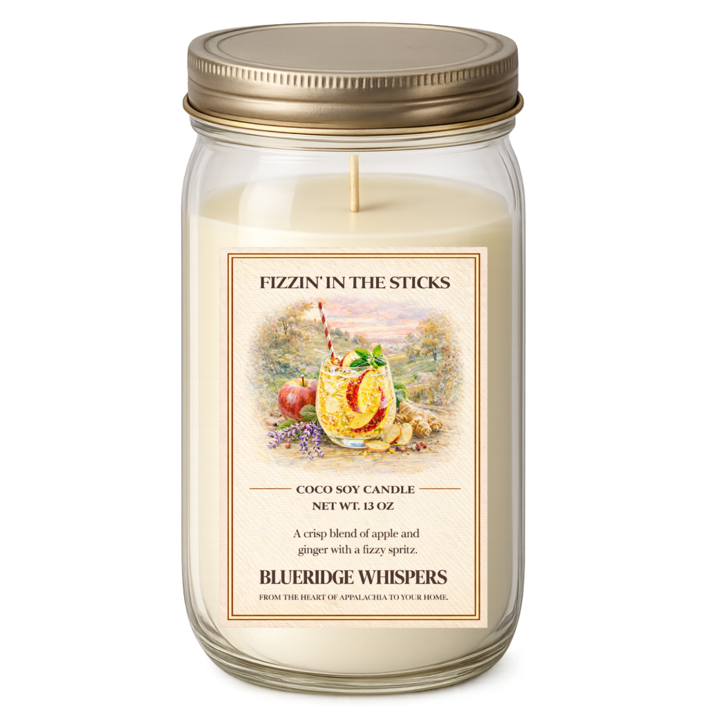 Fizzin’ in the Sticks | Hand-Poured Celebration Candle
