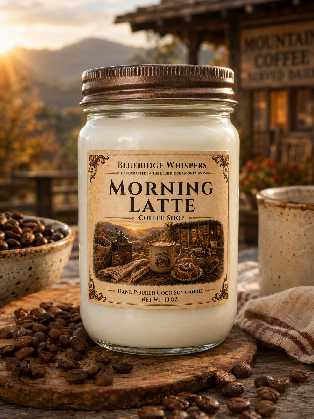 Morning Latte – Coffee Shop Candle