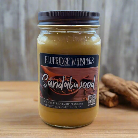 Sandalwood-Candles-Bridging-Cultural-Traditions-and-Modern-Aromatherapy Blue Ridge Whispers