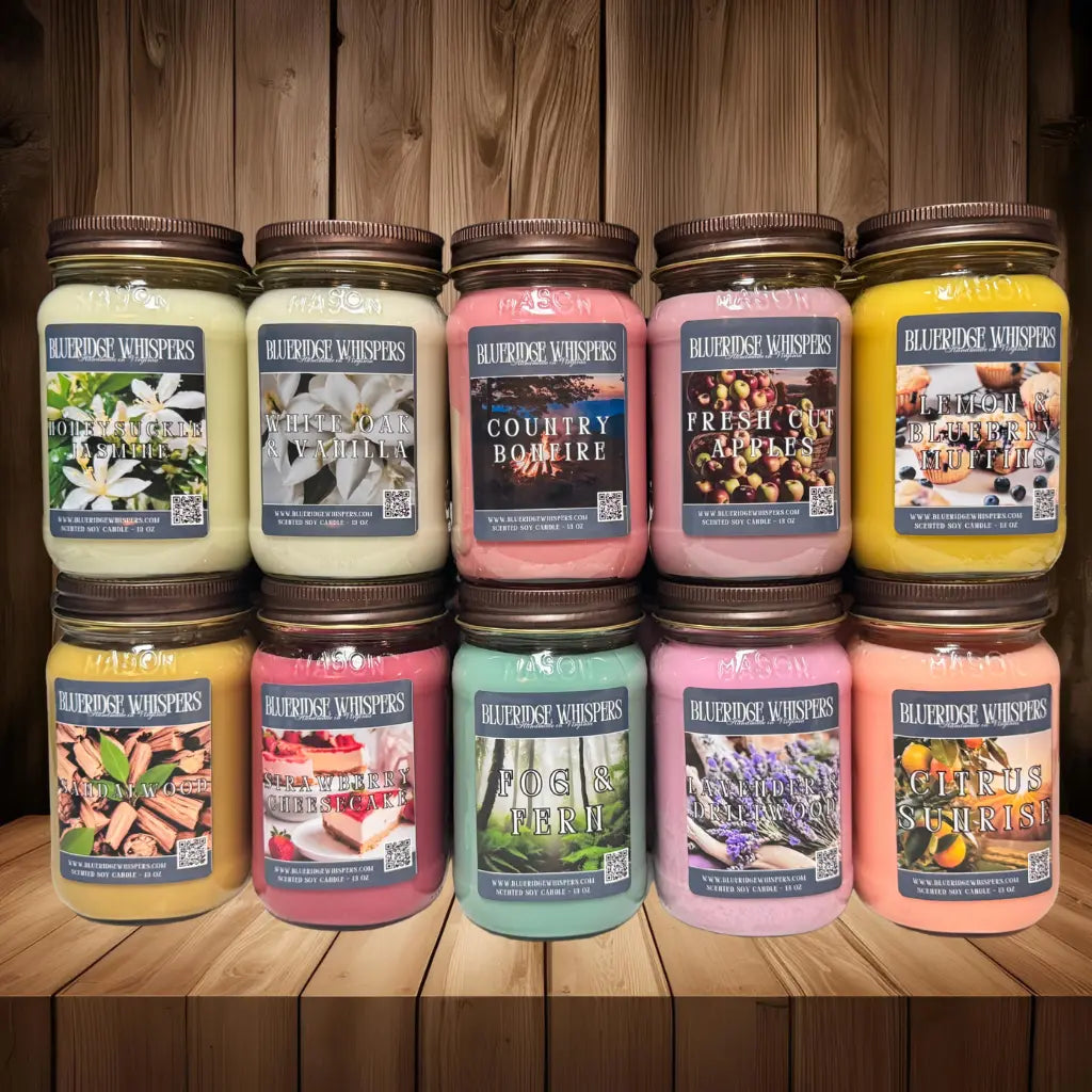 Enhance Your Summer Relaxation: The Ultimate BlueRidge Whispers Summer Soy Candle Collection Guide - Blue Ridge Whispers