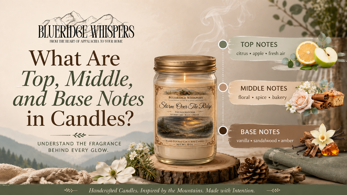 What Are Top, Middle, and Base Notes in Candles?