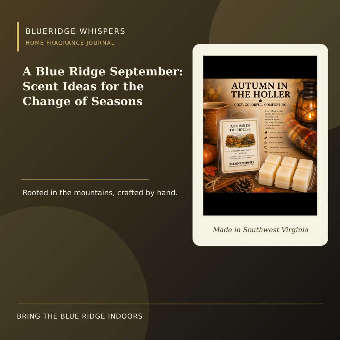 BlueRidge Whispers featured image for scheduled blog post 2026-08-30