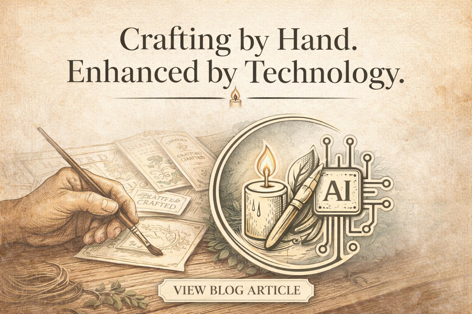 Craft + Technology How We Create – Blue Ridge Whispers