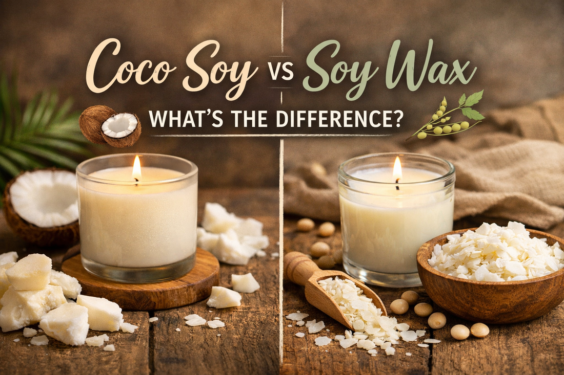 Coco Soy Wax vs Soy Wax: What’s the Difference?