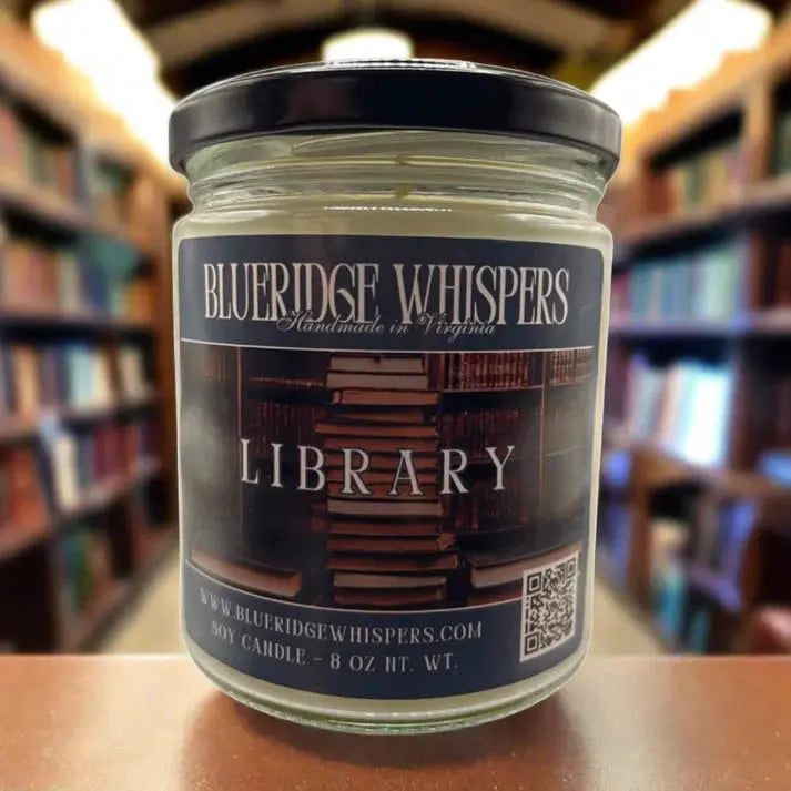The Best Library Soy Candle You've Never Tried! - Blue Ridge Whispers