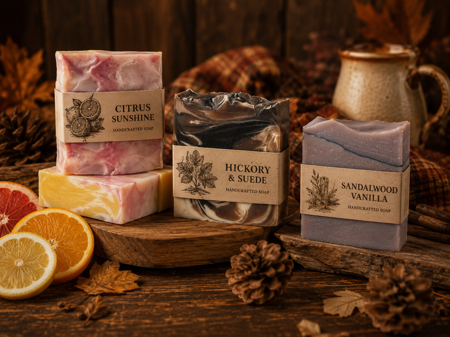 BlueRidge Whispers handcrafted soaps