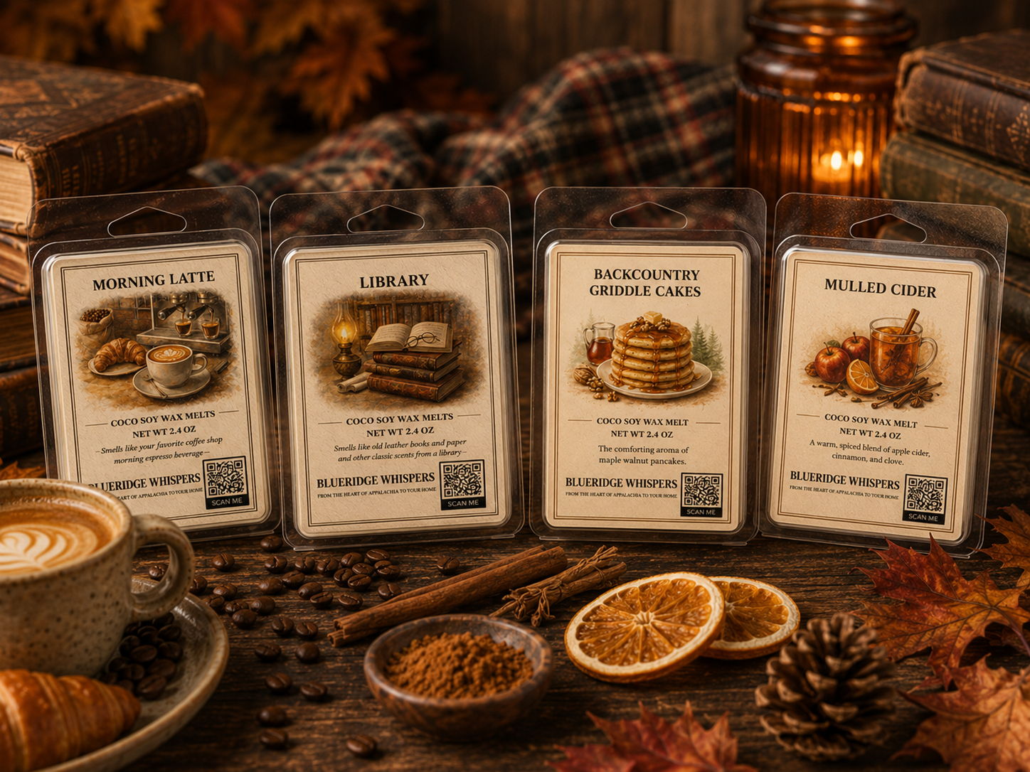 BlueRidge Whispers wax melts
