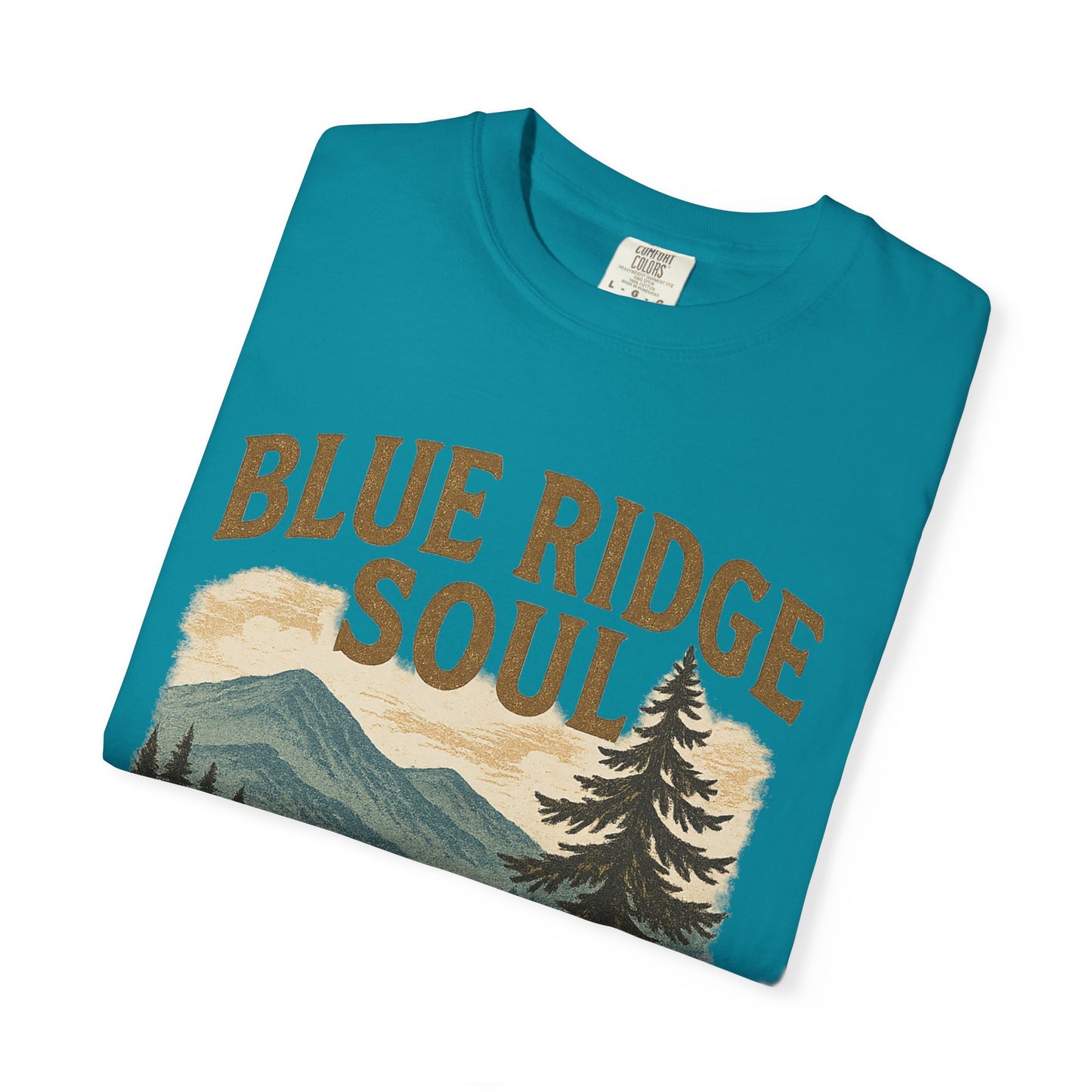 Adventure-Ready Unisex T-Shirt, Blue Ridge Soul Graphic Tee, Nature Lover's Shirt, Camping Gift, Outdoor Apparel, Cozy Summer Wear