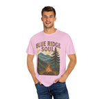 Adventure-Ready Unisex T-Shirt, Blue Ridge Soul Graphic Tee, Nature Lover's Shirt, Camping Gift, Outdoor Apparel, Cozy Summer Wear