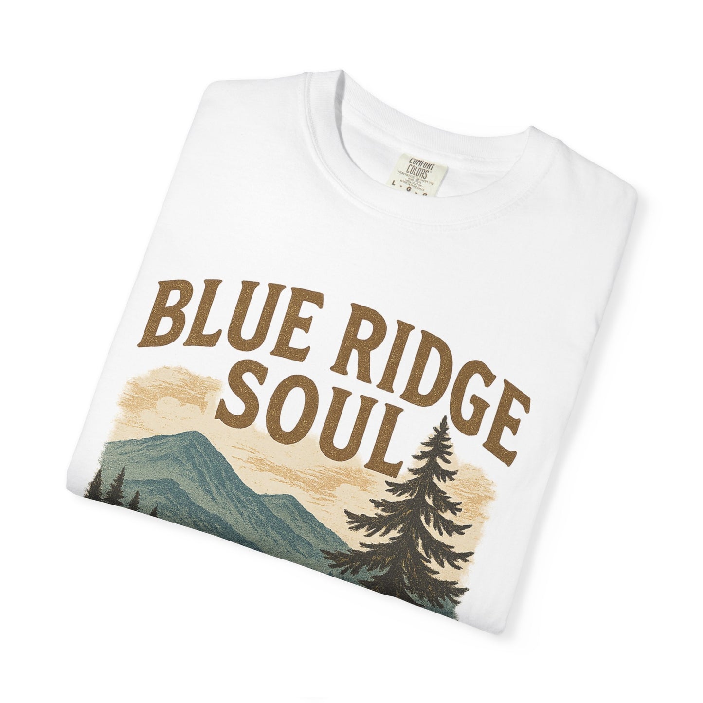 Adventure-Ready Unisex T-Shirt, Blue Ridge Soul Graphic Tee, Nature Lover's Shirt, Camping Gift, Outdoor Apparel, Cozy Summer Wear
