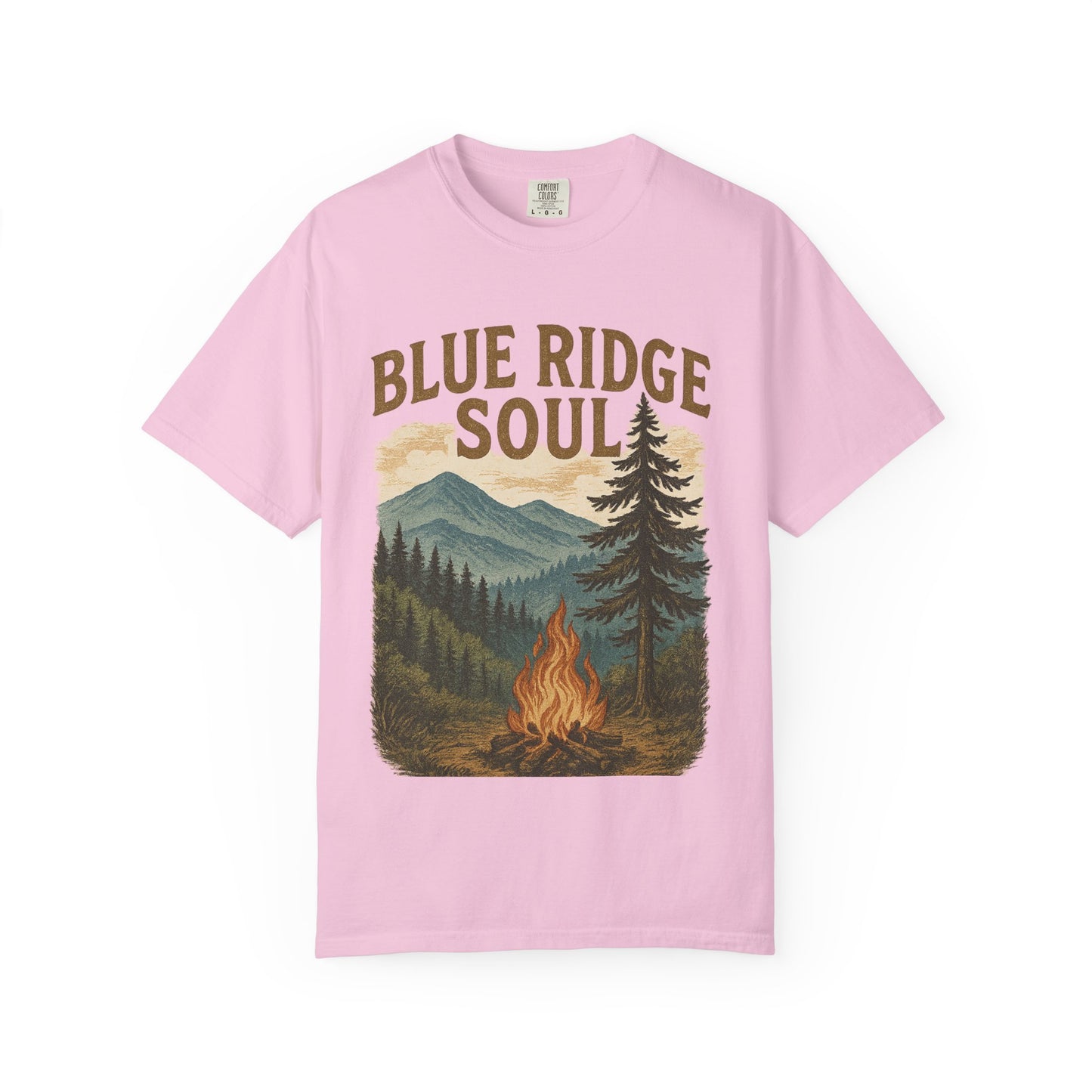 Adventure-Ready Unisex T-Shirt, Blue Ridge Soul Graphic Tee, Nature Lover's Shirt, Camping Gift, Outdoor Apparel, Cozy Summer Wear