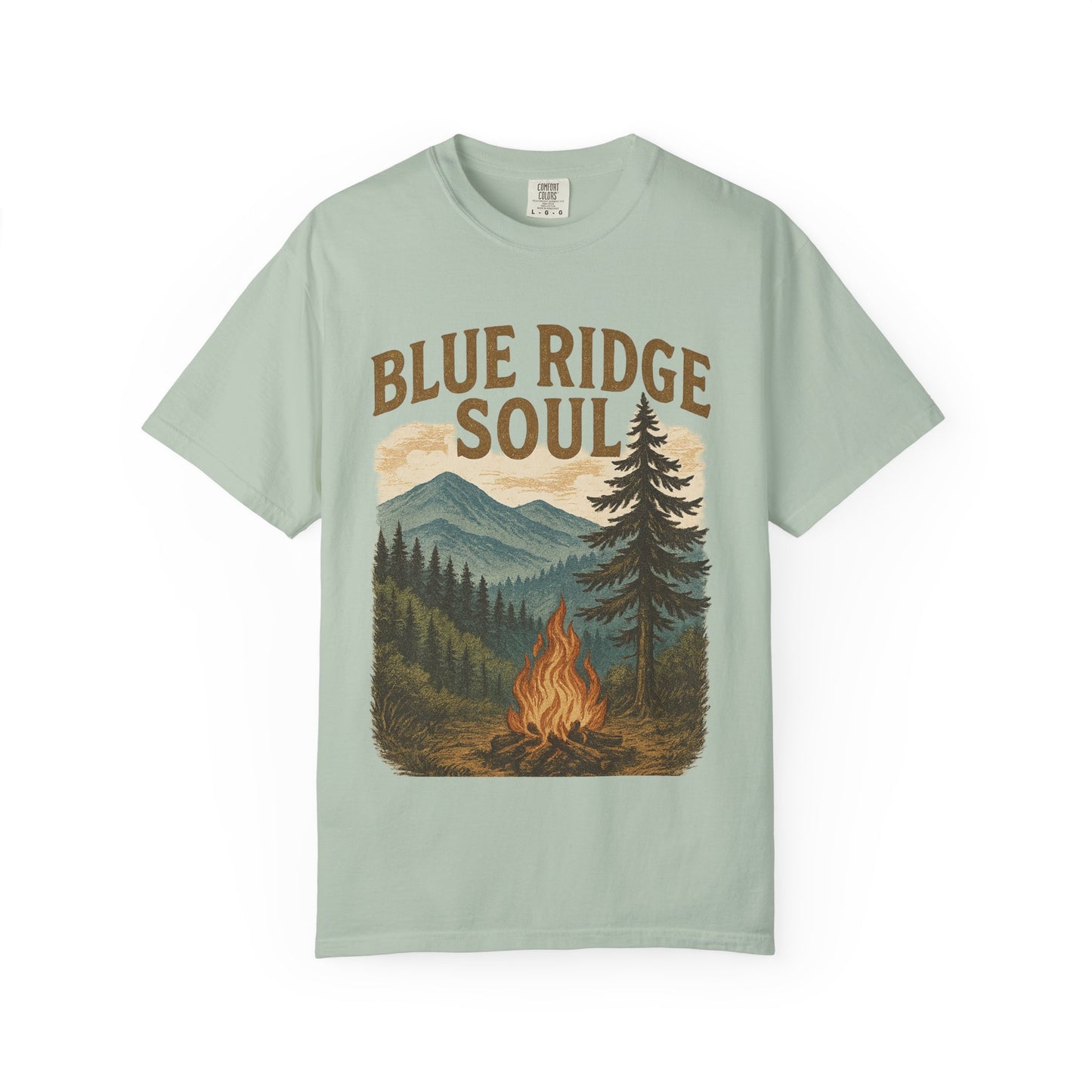 Adventure-Ready Unisex T-Shirt, Blue Ridge Soul Graphic Tee, Nature Lover's Shirt, Camping Gift, Outdoor Apparel, Cozy Summer Wear