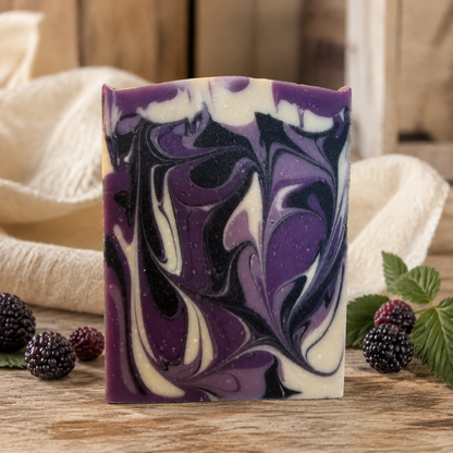 Black Raspberry Vanilla Handcrafted Soap
