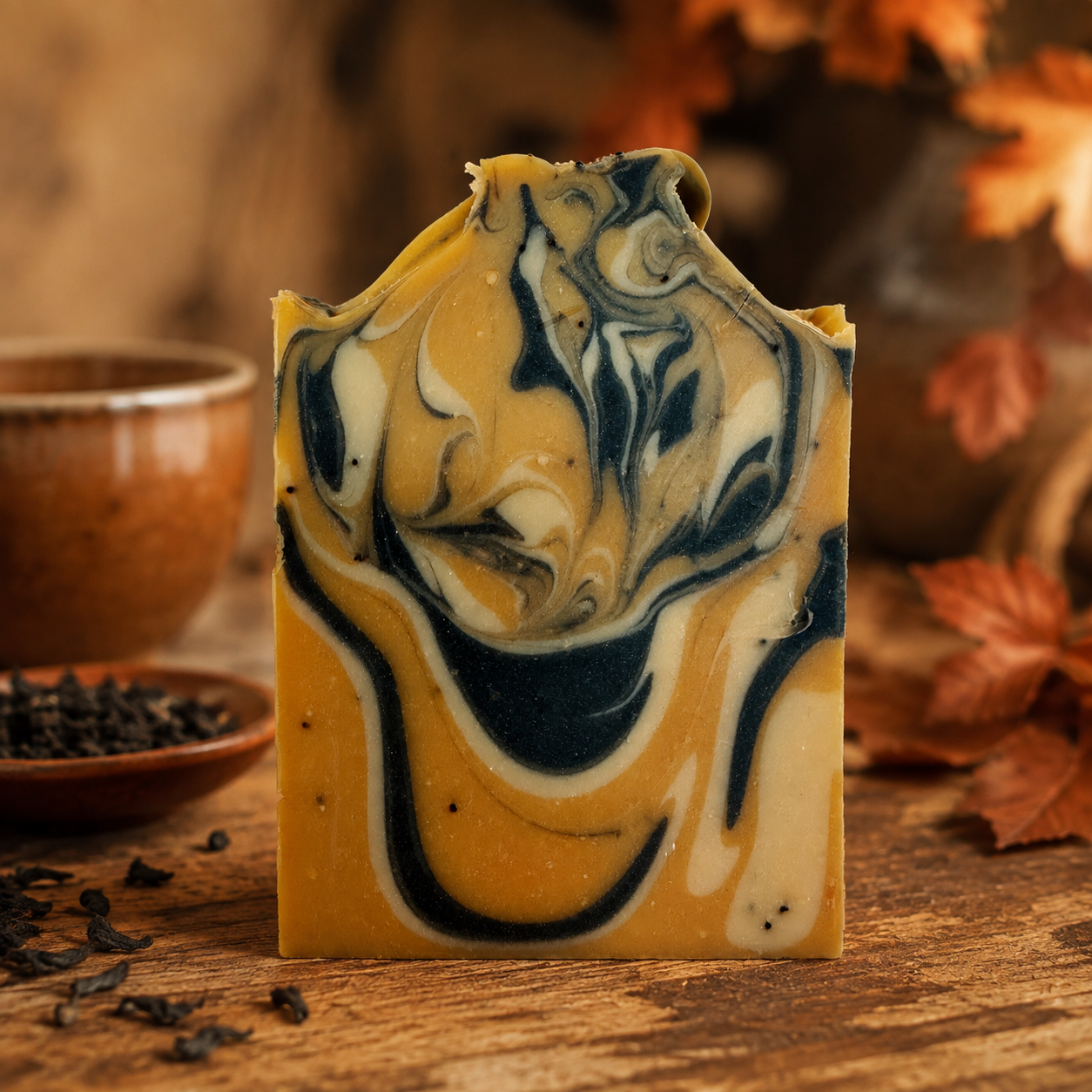 Autumn Tea & Amber Handmade Soap