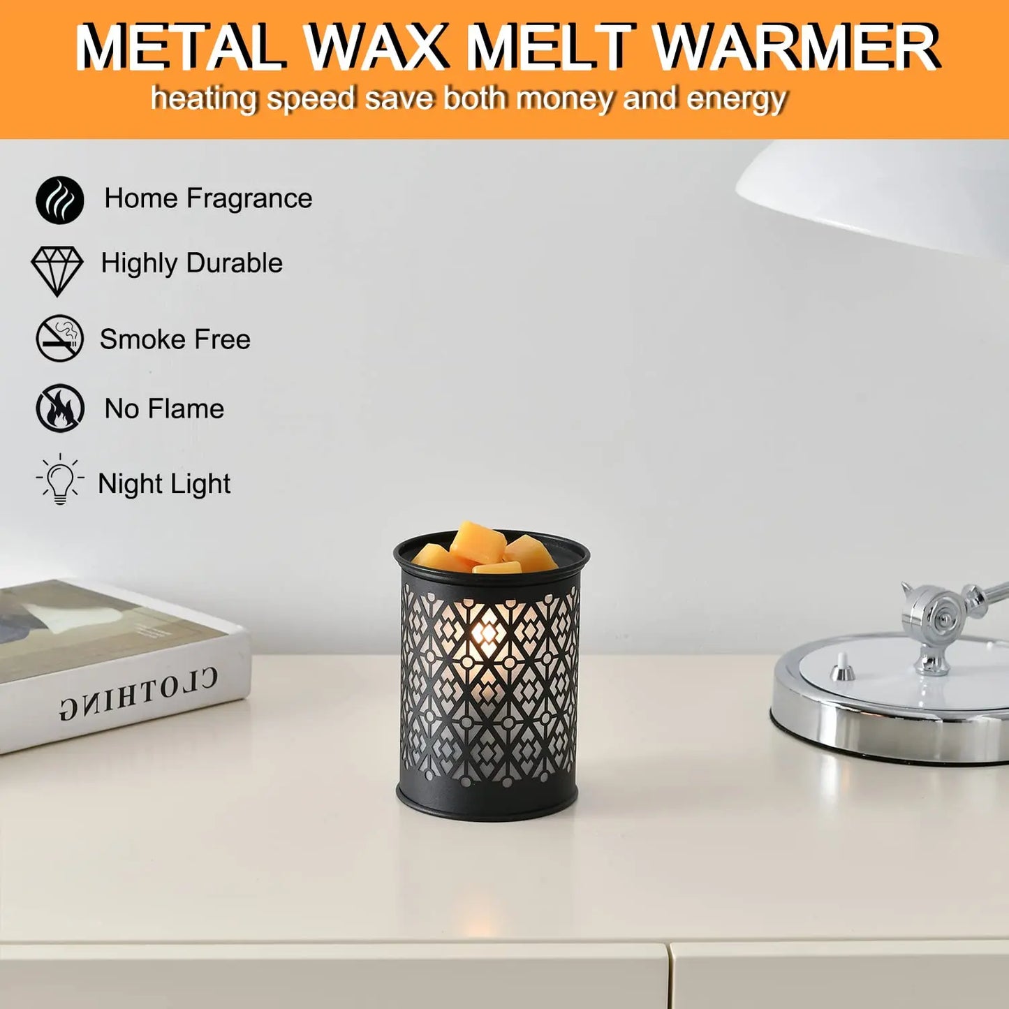 Metal Wax Melt Warmer kobodon