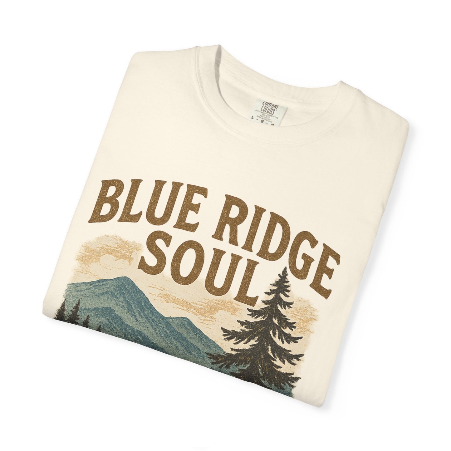 Adventure-Ready Unisex T-Shirt, Blue Ridge Soul Graphic Tee, Nature Lover's Shirt, Camping Gift, Outdoor Apparel, Cozy Summer Wear