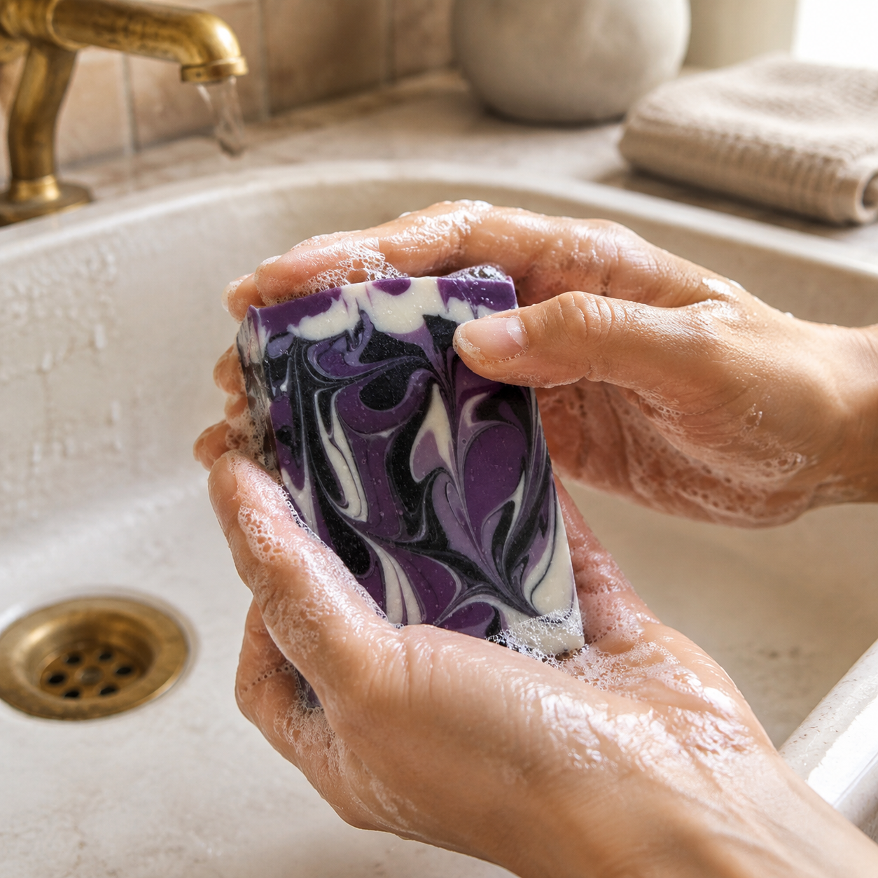 Black Raspberry Vanilla Handcrafted Soap