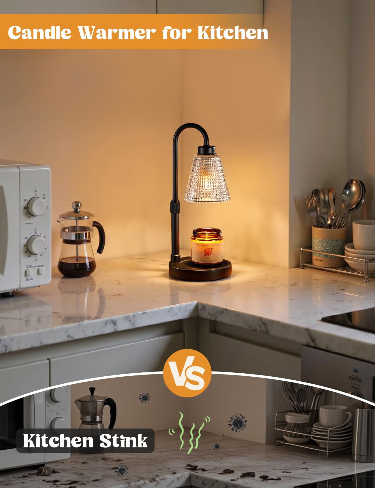 Innqoo Candle Warmer Lamp with Timer - Blue Ridge Whispers