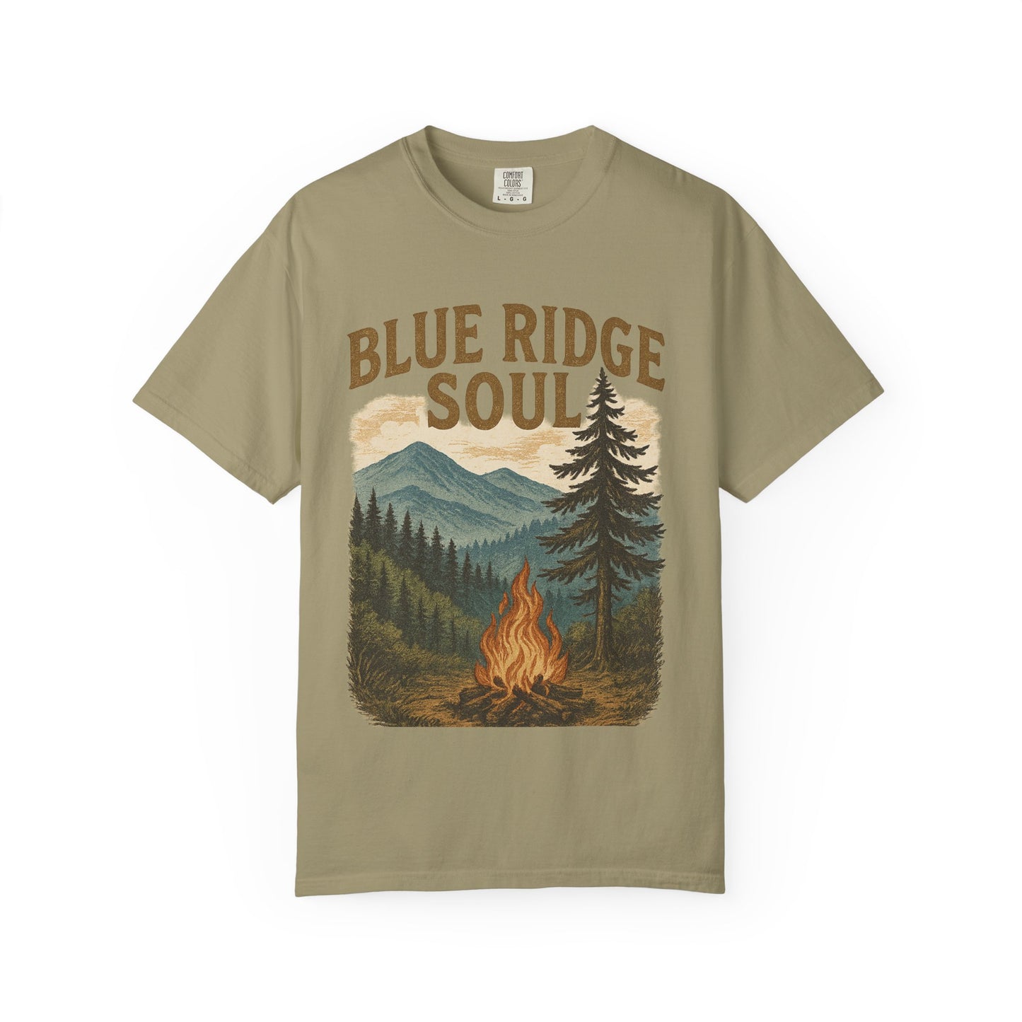 Adventure-Ready Unisex T-Shirt, Blue Ridge Soul Graphic Tee, Nature Lover's Shirt, Camping Gift, Outdoor Apparel, Cozy Summer Wear