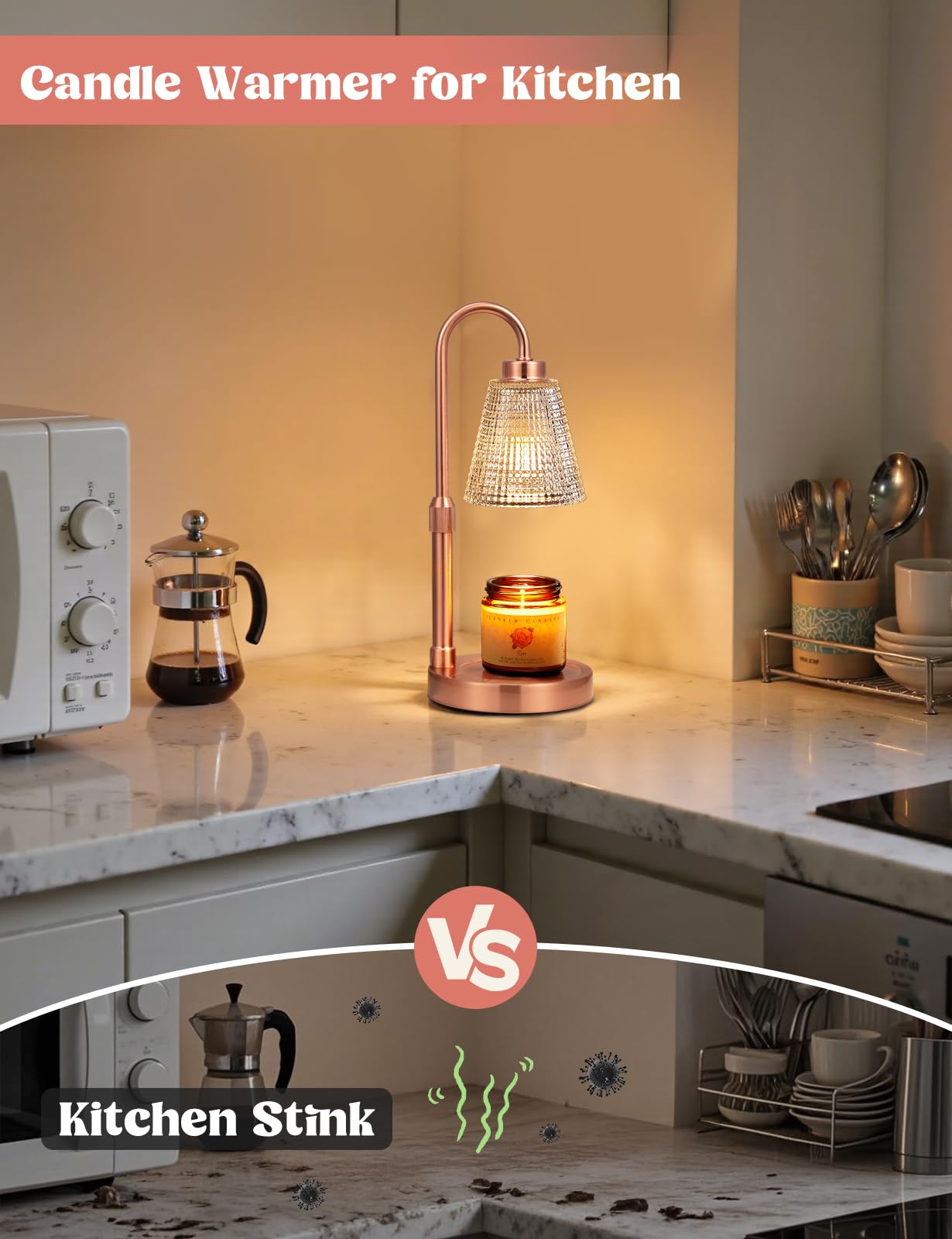 Innqoo Candle Warmer Lamp with Timer - Blue Ridge Whispers