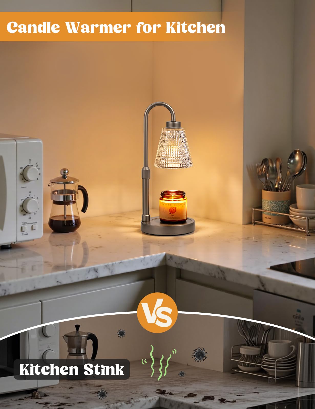 Innqoo Candle Warmer Lamp with Timer - Blue Ridge Whispers