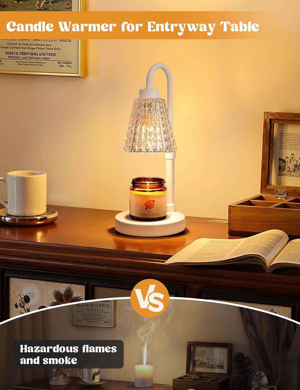 Innqoo Candle Warmer Lamp with Timer - Blue Ridge Whispers