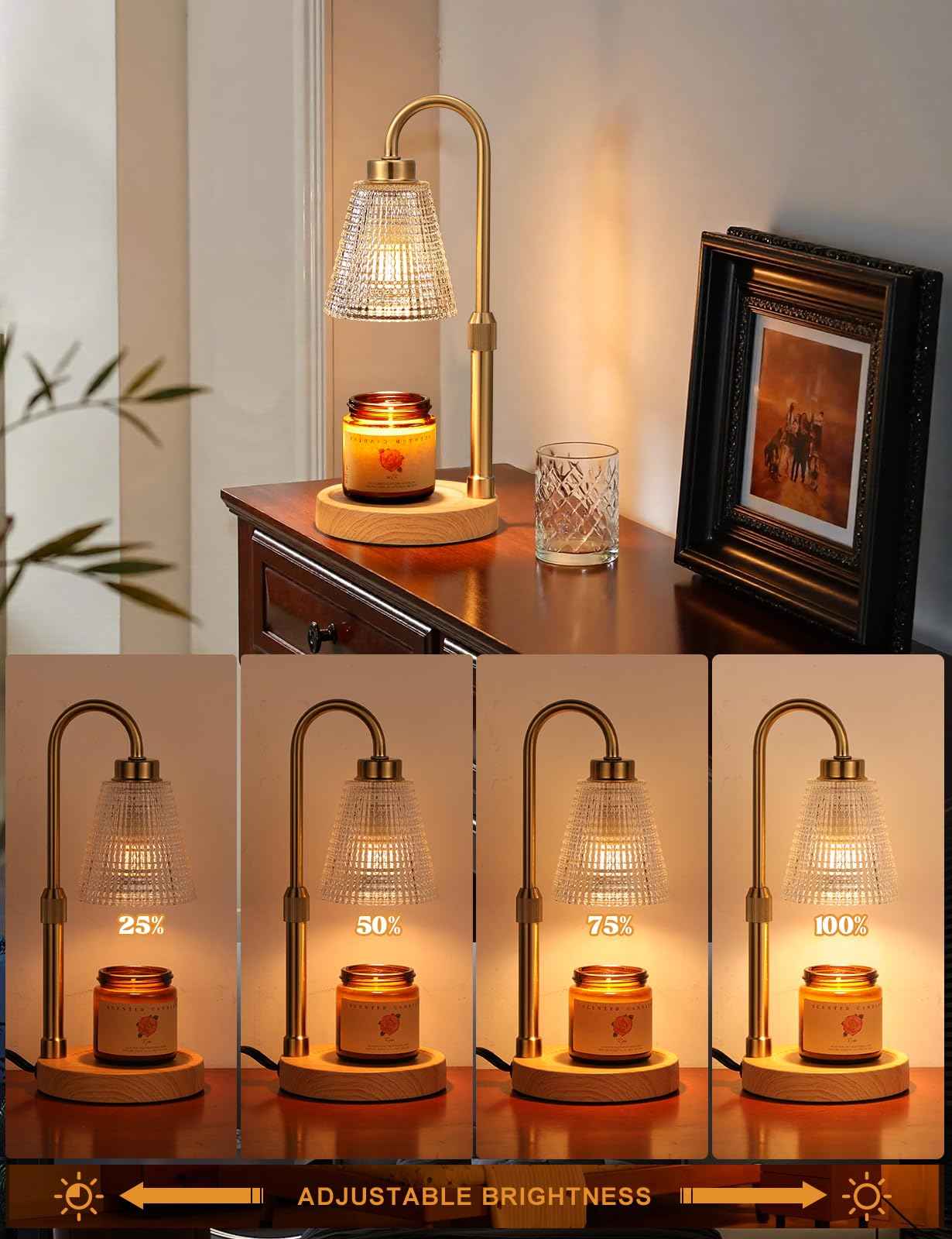 Innqoo Candle Warmer Lamp with Timer - Blue Ridge Whispers