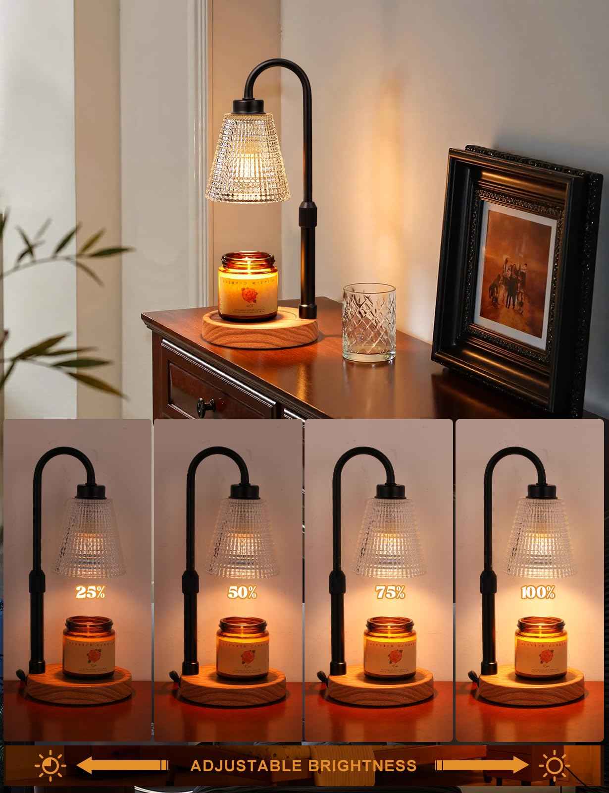Innqoo Candle Warmer Lamp with Timer - Blue Ridge Whispers
