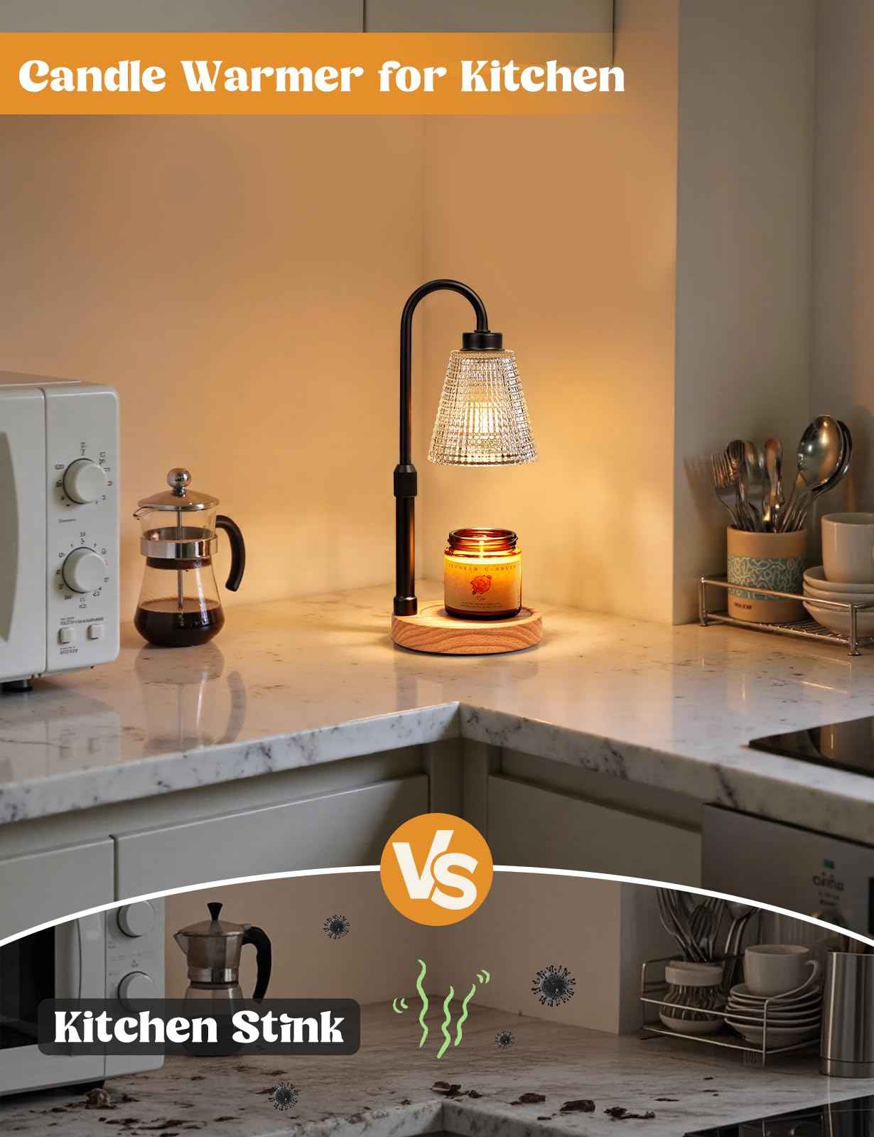 Innqoo Candle Warmer Lamp with Timer - Blue Ridge Whispers