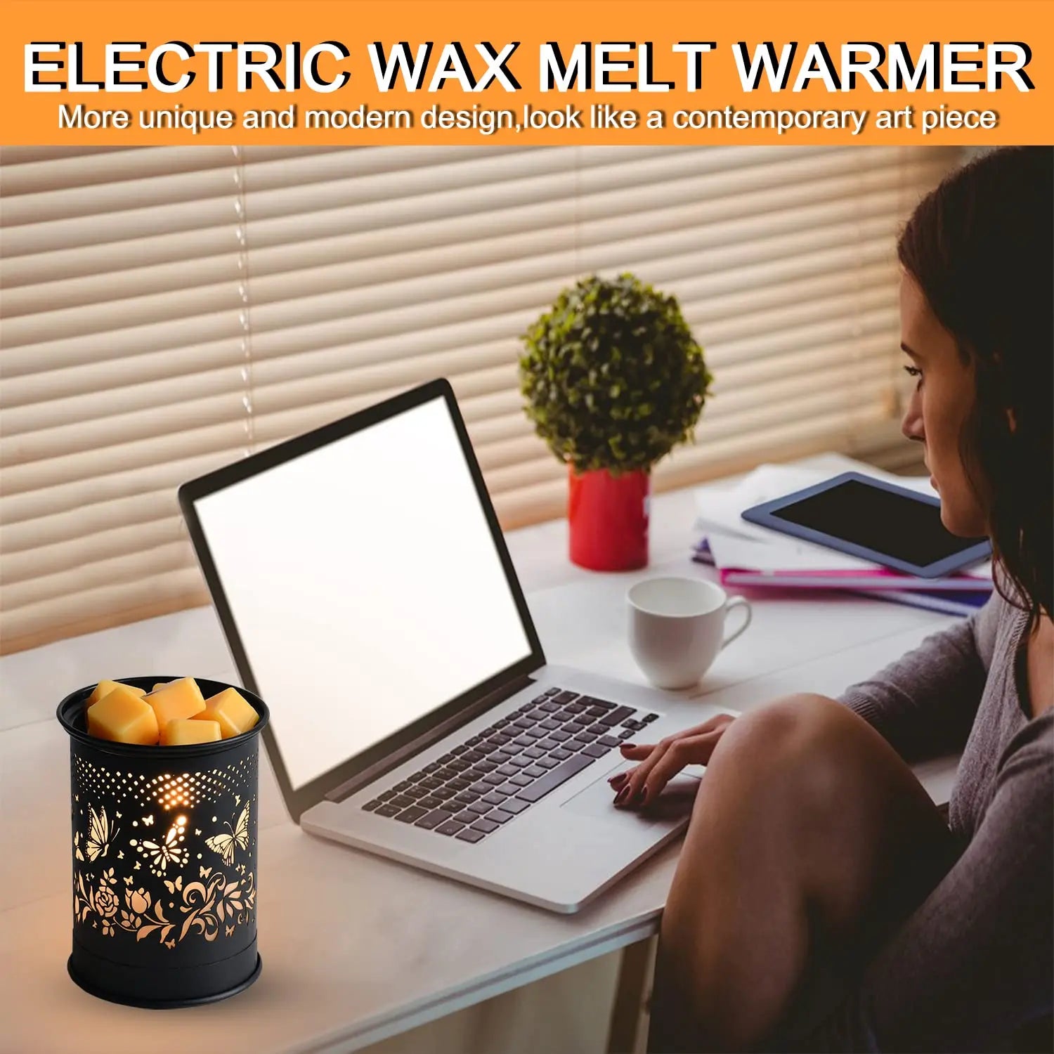 Metal Wax Melt Warmer kobodon