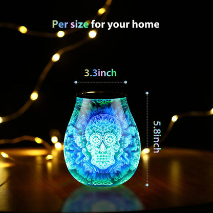 3D Firework Glass Wax Warmer inrorans