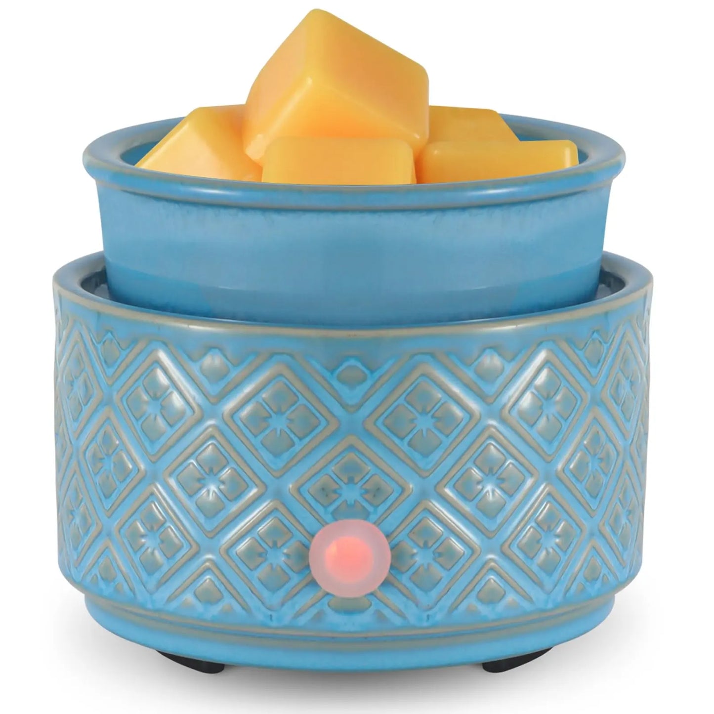 mocosa Wax Melt Warmer for Scented Wax,3-in-1Ceramic Wax Warmer Fragrances Candle Oils, Home Fragrance Wax Burner,Electric Candle Warmer as Gift for Mom Women(Black) Blue Ridge Whispers