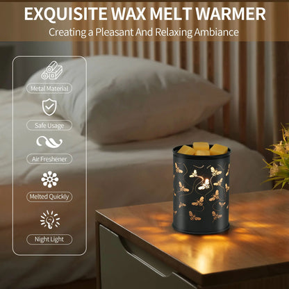 mocosa Metal Wax Melt Warmer, Wax Melter Scented Candle Burner, Wax Warmer as Gifts for Mom Grandma Women(Hummingbird)… Blue Ridge Whispers