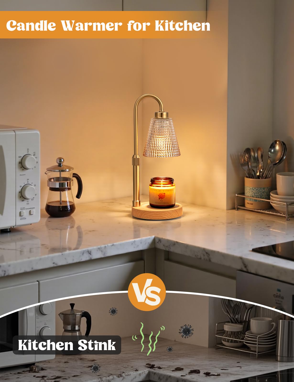 Innqoo Candle Warmer Lamp with Timer - Blue Ridge Whispers