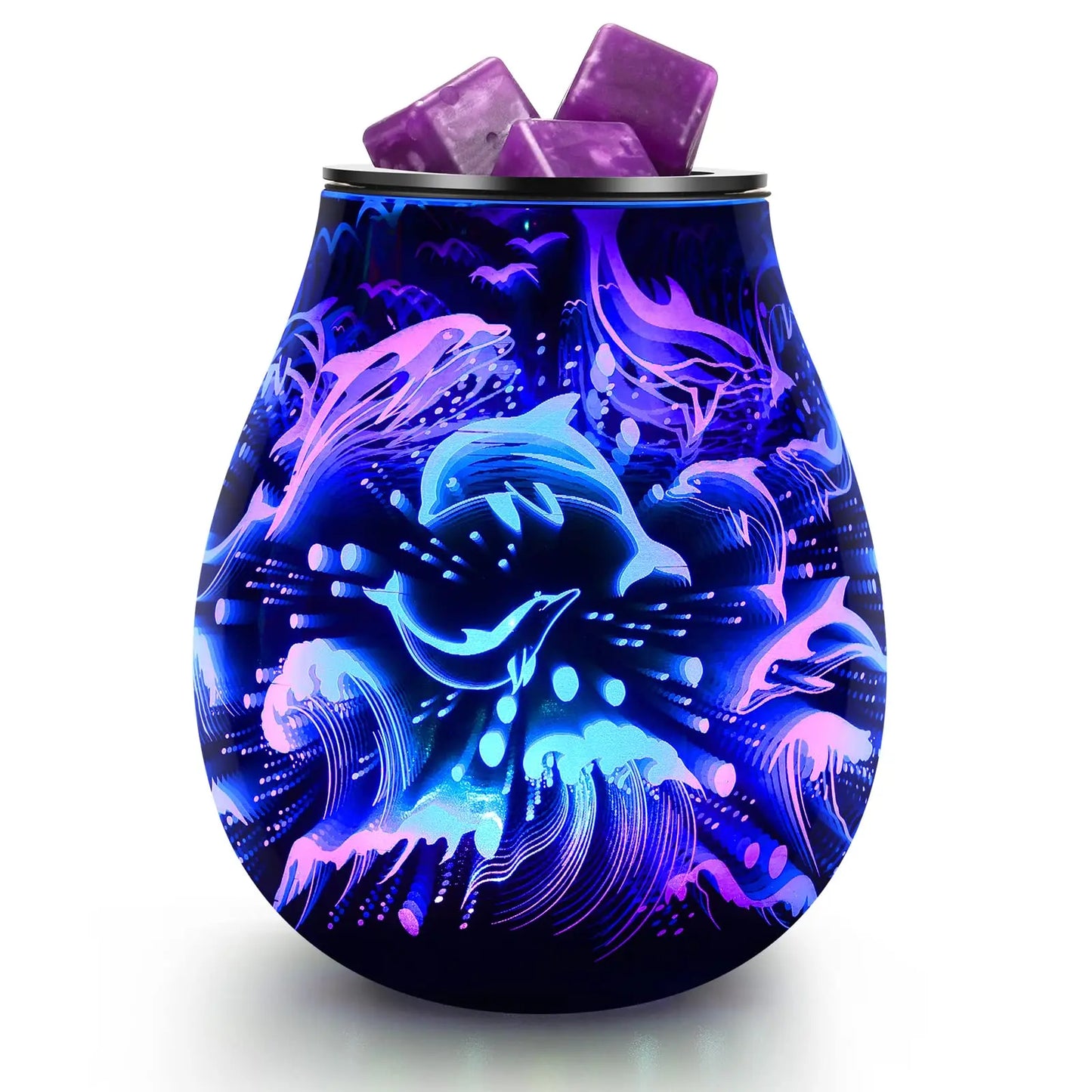 3D Firework Glass Wax Warmer inrorans