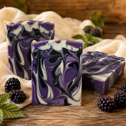 Black Raspberry Vanilla Handcrafted Soap