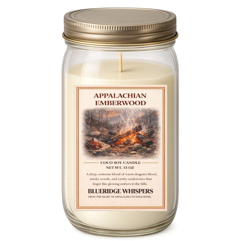 Appalachian Emberwood – Dragon’s Blood | Hand-Poured Warm Woods Candle
