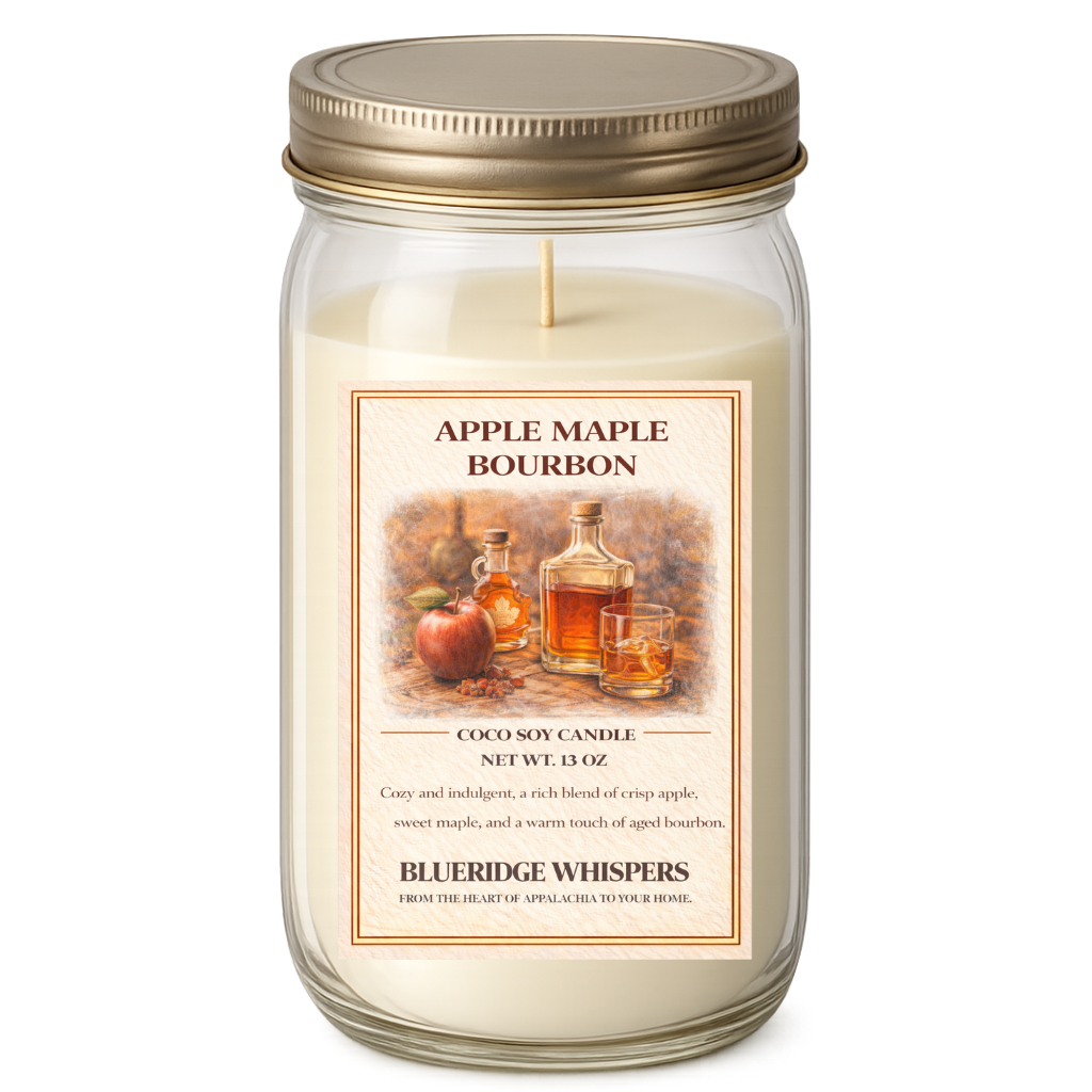 Apple Maple Bourbon | Hand-Poured Autumn Comfort Candle