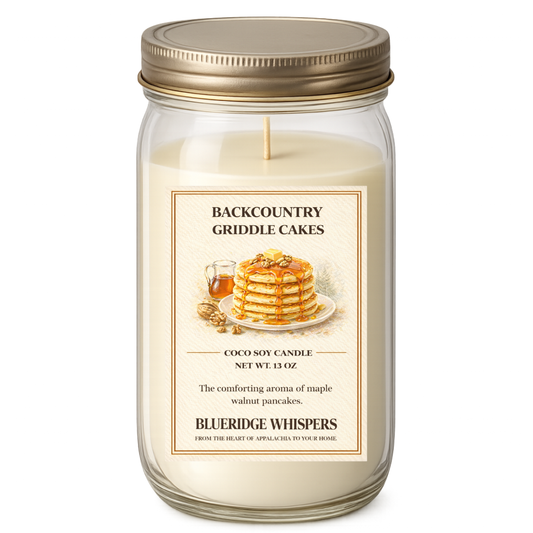 Backcountry Griddle Cakes | Hand-Poured Maple Pancake Candle