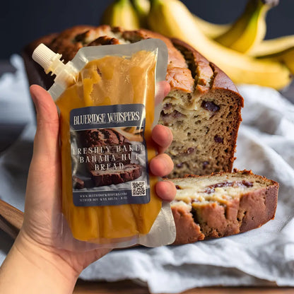 Fresh Baked Banana Bread Melts Blue Ridge Whispers