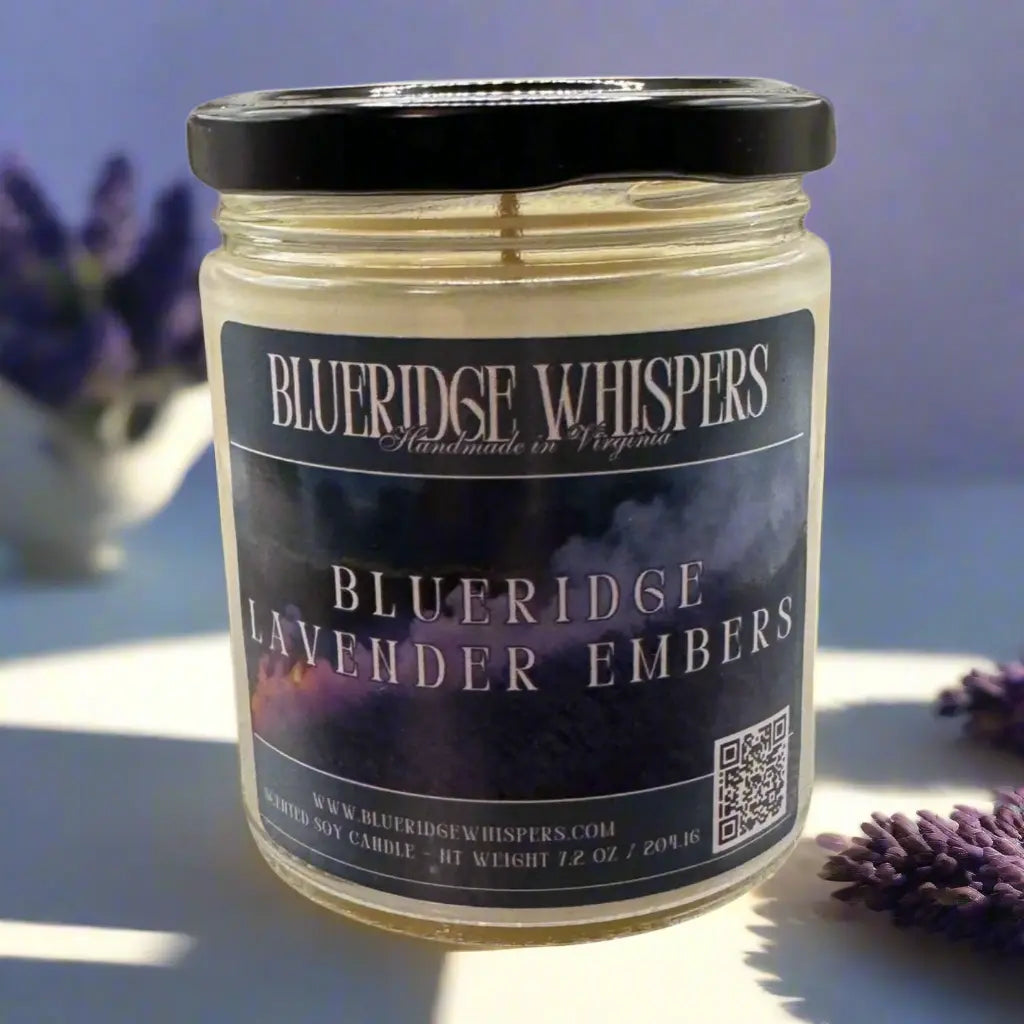 BlueRidge Lavender Embers Soy Candle