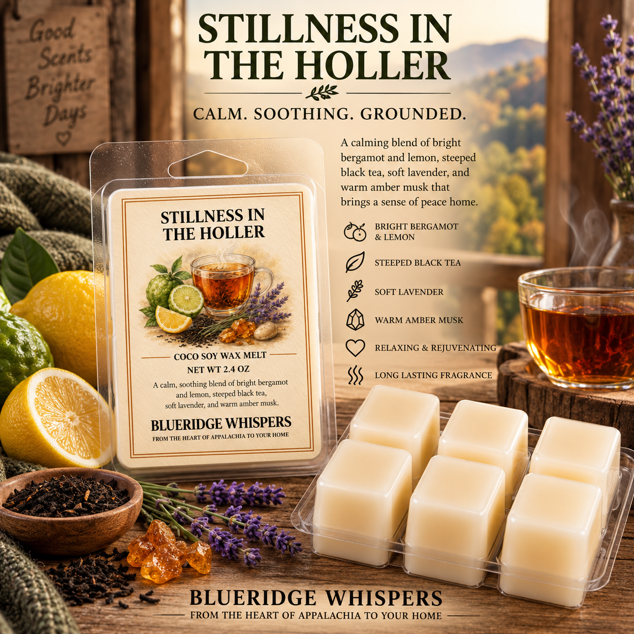 Stillness in the Holler Wax Melts