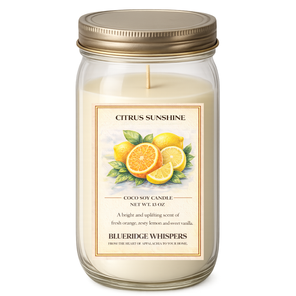 Citrus Sunshine | Hand-Poured Morning Glow Candle
