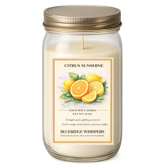 Citrus Sunshine | Hand-Poured Morning Glow Candle