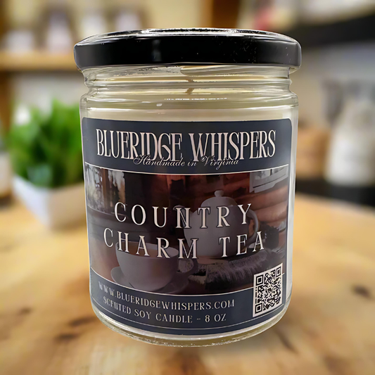 Country Charm Tea Soy Candle